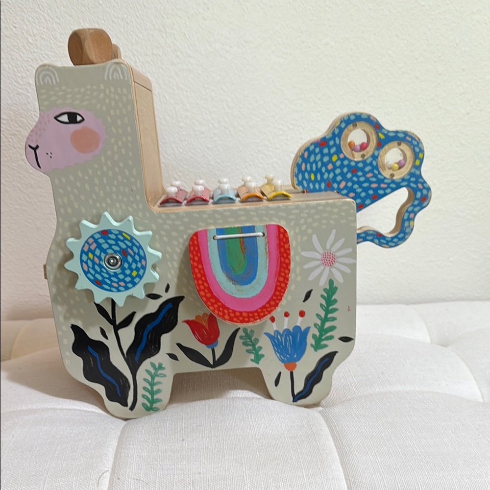 Manhattan Toy Wooden Llama Music Activity Toy